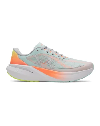 Pantofi Velociti Pace pentru alergare, Albastru pastel/Gri deschis/Portocaliu mandarina