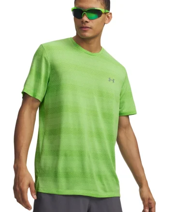 Tricou lejer pentru fitness Velociti, Verde electric