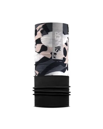 Bandana Fleece, Negru/Gri