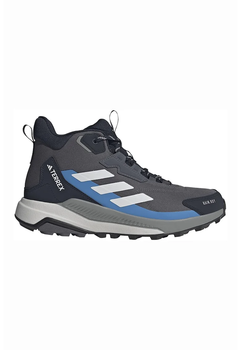 Pantofi Terrex Anylander mid-cut pentru drumetii, Negru/Albastru deschis/Gri inchis