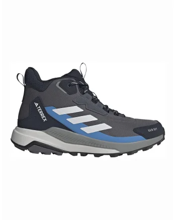 Pantofi Terrex Anylander mid-cut pentru drumetii, Negru/Albastru deschis/Gri inchis