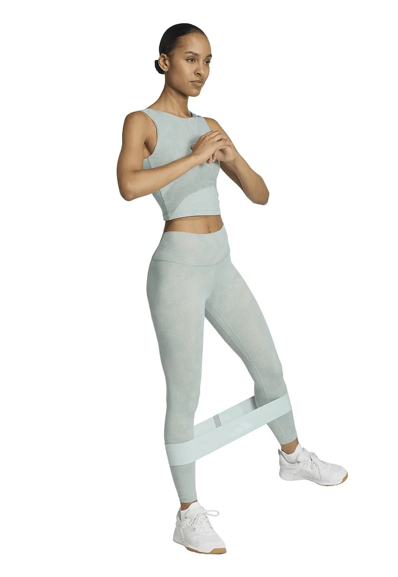 Top crop pentru fitness Puremotion, Verde pal