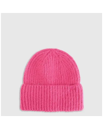 Caciula sport dama  roz, S, material gros, stil beanie