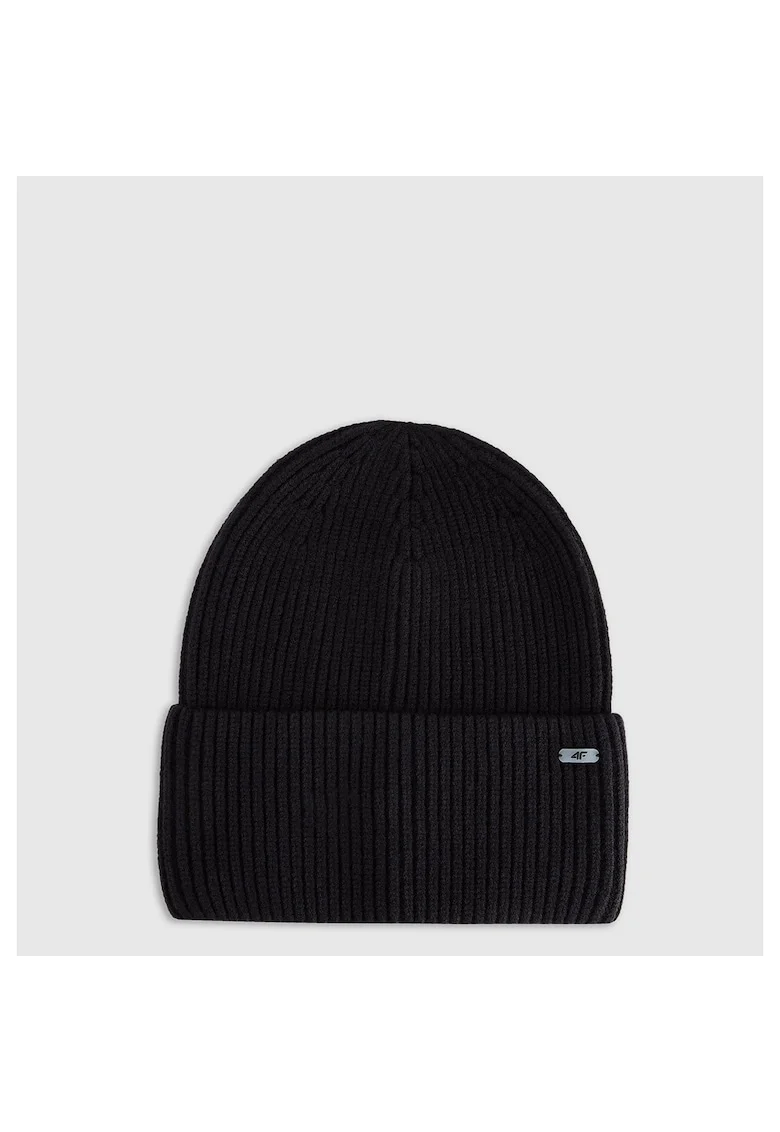 Caciula beanie dama,  neagra, S, din viscoza