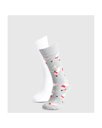 Sosete barbati  set 2 perechi, multicolor, 35-38 EU, bumbac