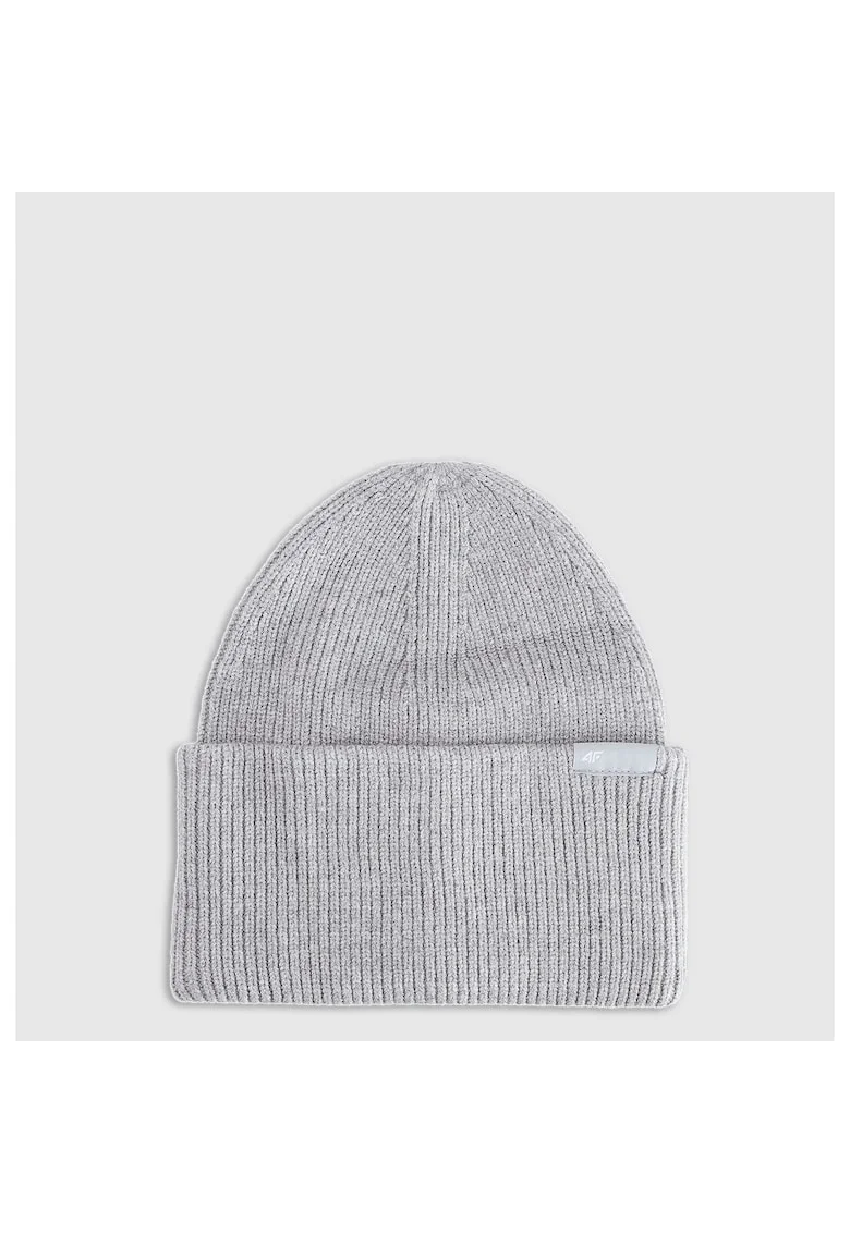 Caciula beanie unisex,  gri, marime universala