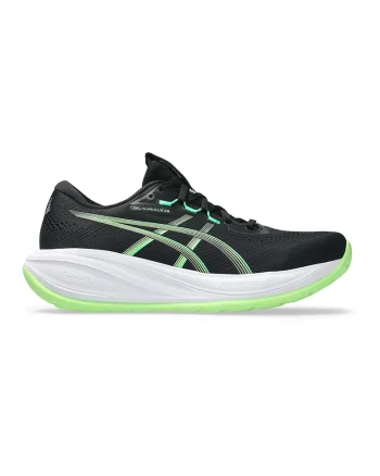 Pantofi pentru alergare Gel Cumulus 28, Negru/Verde menta