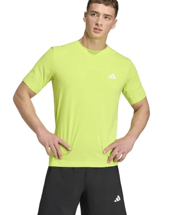 Tricou regular fit pentru fitness Essentials, Verde lime
