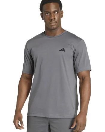 Tricou regular fit pentru fitness Essentials, Gri inchis
