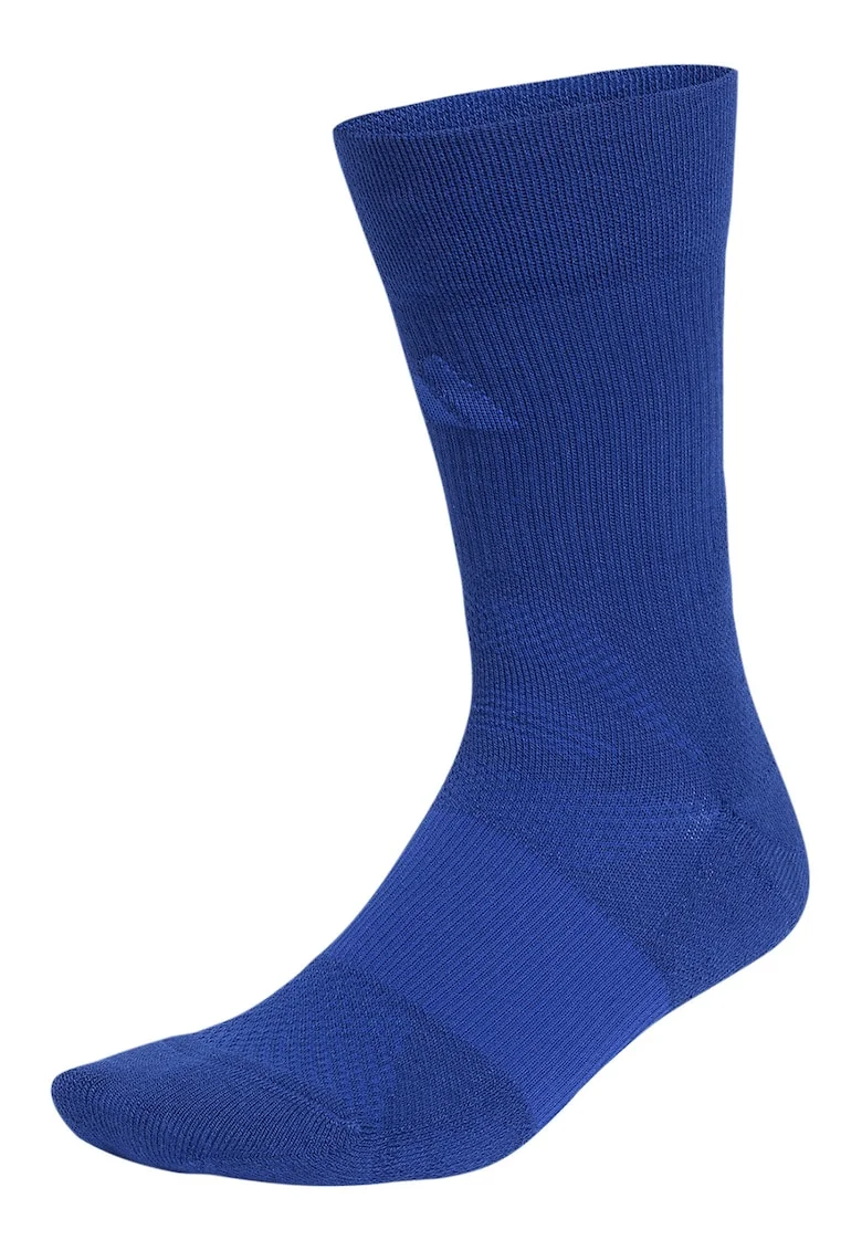 Sosete lungi unisex cu amortizare pentru fotbal, Albastru royal