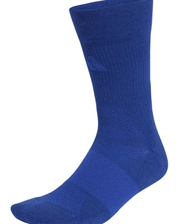 Sosete lungi unisex cu amortizare pentru fotbal, Albastru royal