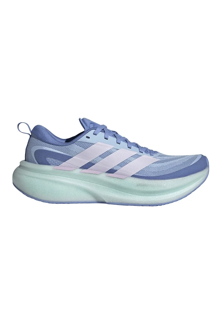 Pantofi Supernova Glide cu detalii reflectorizante, pentru alergare, Albastru pastel
