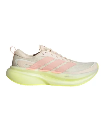 Pantofi Supernova Glide cu detalii reflectorizante, pentru alergare, Roz deschis/Alb murdar
