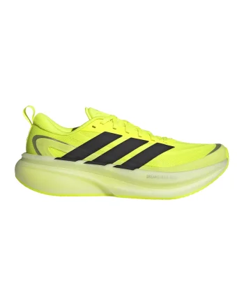 Pantofi Supernova Glide cu detalii reflectorizante pentru alergare, Negru/Galben neon