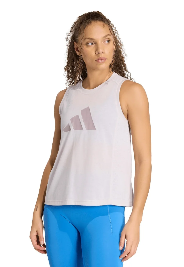 Top cu logo pentru fitness, Lila