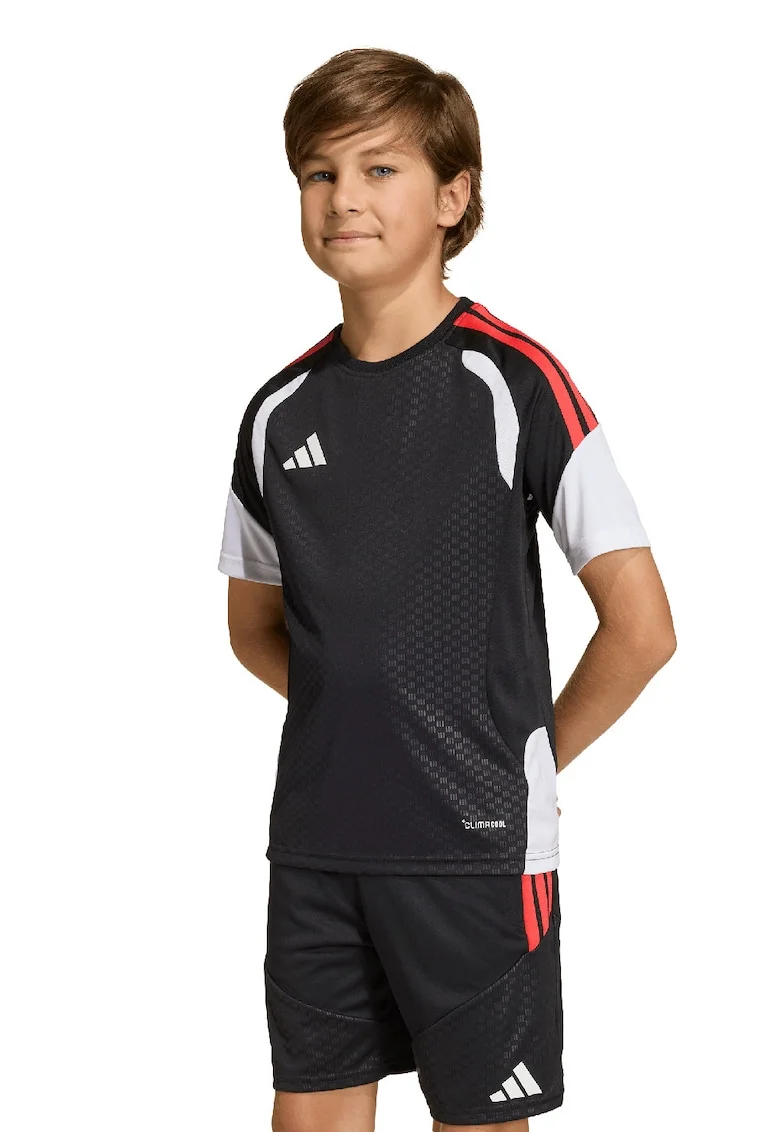 Tricou pentru fotbal Tiro26 Competition, Rosu/Alb/Negru