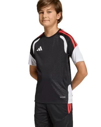Tricou pentru fotbal Tiro26 Competition, Rosu/Alb/Negru
