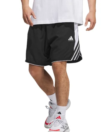 Pantaloni scurti cu buzunare, pentru baschet Crazylite, Negru stins/Alb optic
