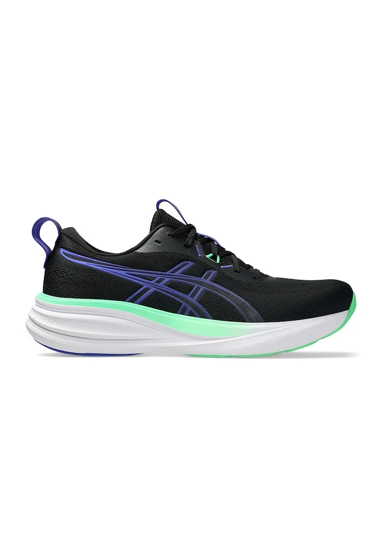 Pantofi Gel Pulse 17 pentru alergare trail, Negru/Ametist/Verde menta