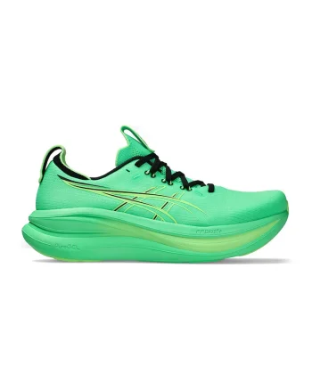 Pantofi pentru alergare Gel-Nimbus 28, Negru/Verde electric/Verde lime