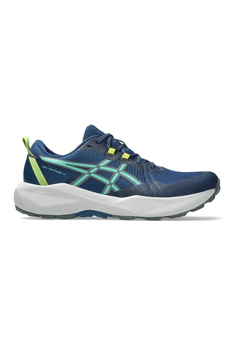 Pantofi low-cut pentru alergare Gel-Venture 11, Albastru pastel/Albastru inchis/Verde lime