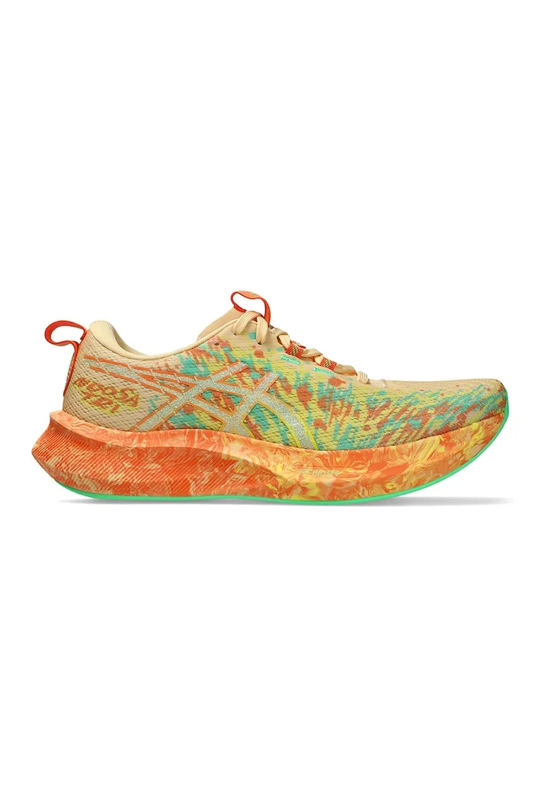 Pantofi Noosta Tri 16 cu amortizare pentru alergare, Galben sofran/Portocaliu pal/Verde electric