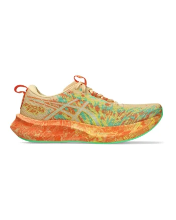 Pantofi Noosta Tri 16 cu amortizare pentru alergare, Galben sofran/Portocaliu pal/Verde electric