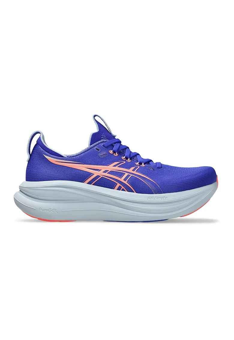 Pantofi pentru alergare Gel-Nimbus 28, Roz deschis/Albastru indigo