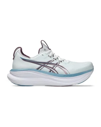 Pantofi pentru alergare Gel-Nimbus 28, Albastru glaciar/Violet tyrian/Albastru petrol