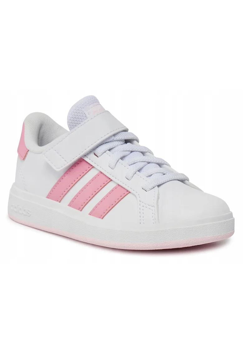 Pantofi sport din piele ecologica cu velcro GRAND COURT