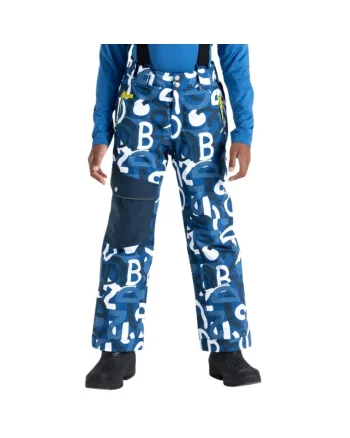 Pantaloni de schi cu bretele so model