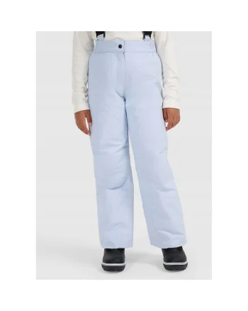 Pantaloni de ski  pentru fete, NeoDry 5000, din poliester, bretele reglabile