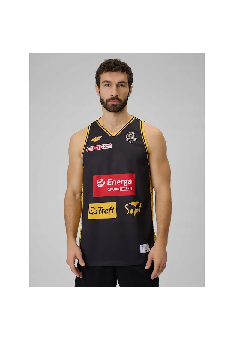 Maiou sport  negru, poliester