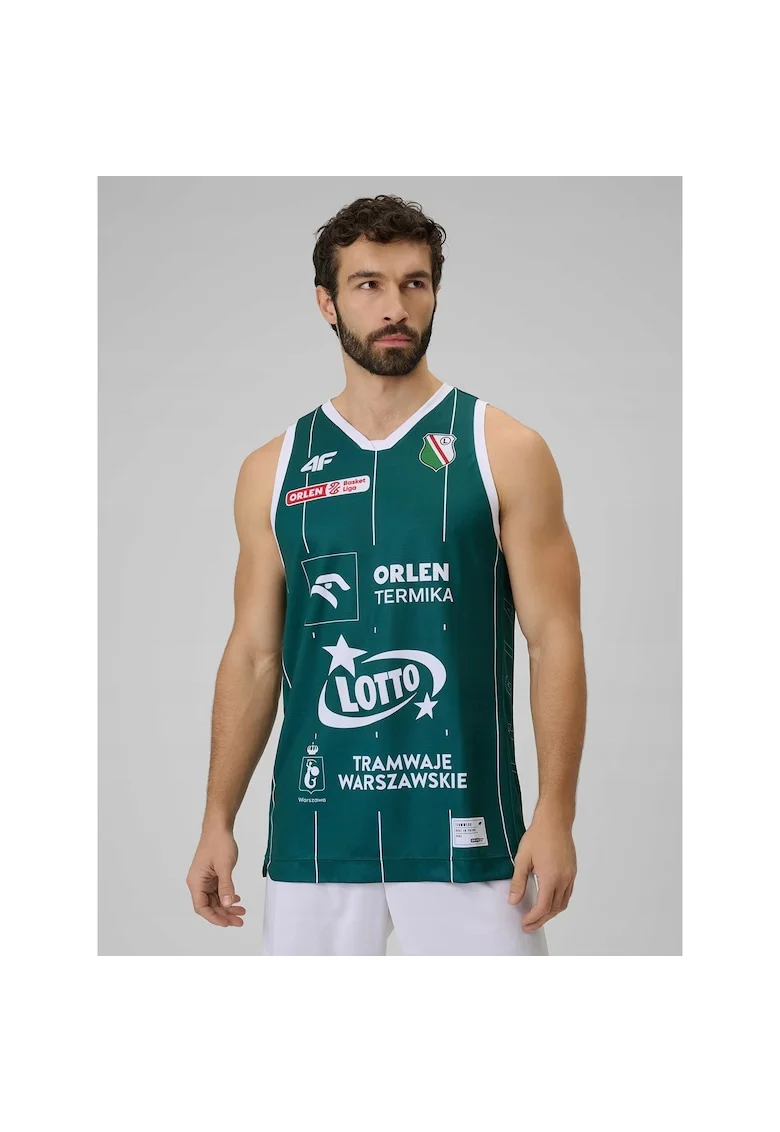 Tricou de joc  Legia Varsovia, verde, tehnologie 4FDry