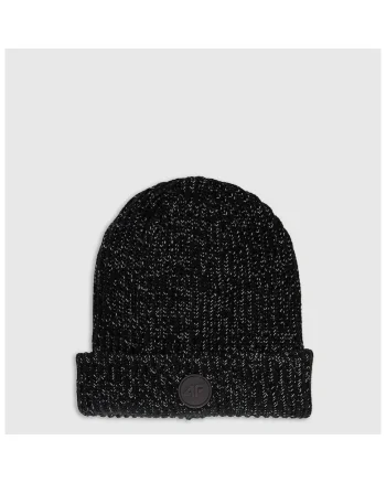 Caciula beanie copii  neagra, unisex, dimensiune universala, material sintetic