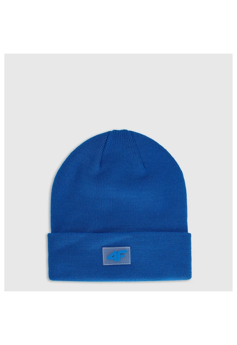 Caciula beanie copii,  unisex, albastra, marime universala