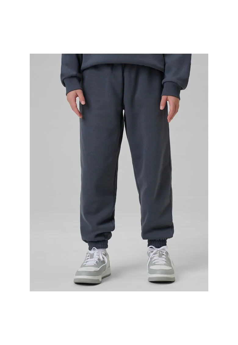 Pantaloni sport pentru fete, marca  material bumbac, culoare gri
