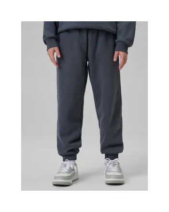 Pantaloni sport pentru fete, marca  material bumbac, culoare gri
