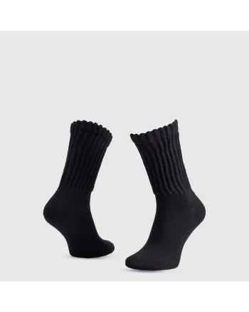 Sosete dama  set 3 perechi, negru,