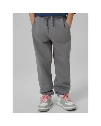 Pantaloni sport baieti,  bumbac, gri