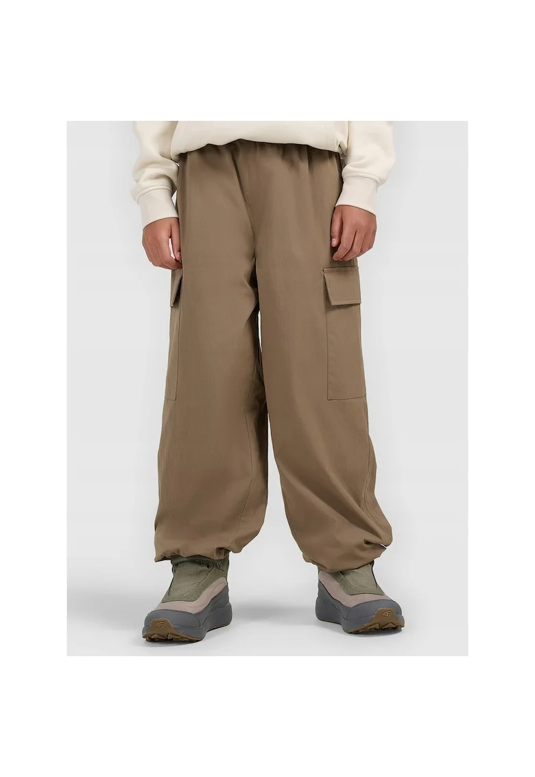 Pantaloni sport baieti,  bumbac, maro