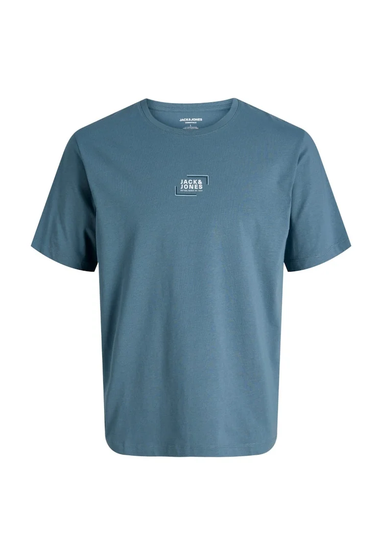 Tricou JACK &JONES Corp Graphic O-Neck JNR 54490, Albastru