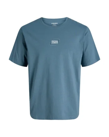 Tricou JACK &JONES Corp Graphic O-Neck JNR 54490, Albastru
