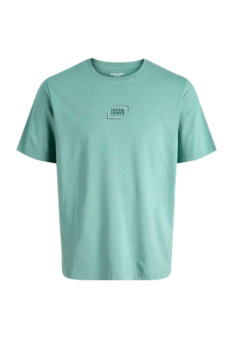 Tricou JACK &JONES Corp Graphic O-Neck JNR 54495, Turcoaz