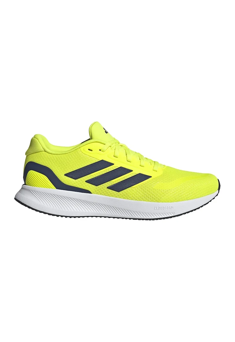 Pantofi Runfalcon 5 pentru alergare, Negru/Verde lime