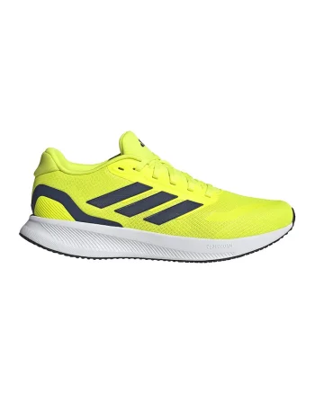 Pantofi Runfalcon 5 pentru alergare, Negru/Verde lime