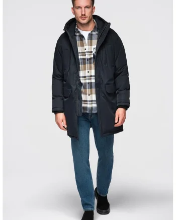 Geaca parka lunga clasica  OM-JAPJ-0313