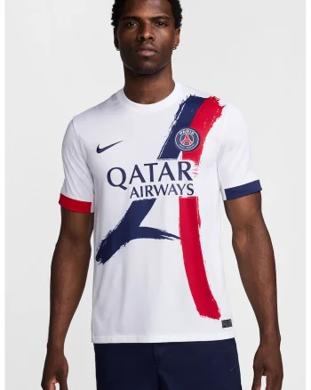 Tricou pentru fotbal Paris Saint-Germain, Rosu/Alb optic
