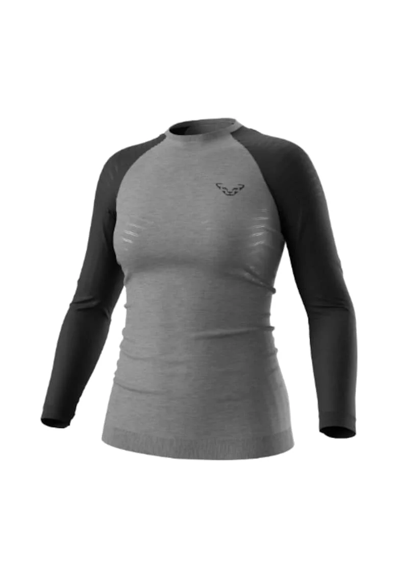 Bluza dama  Tour Light Merino FW 2023 Gri/Negru