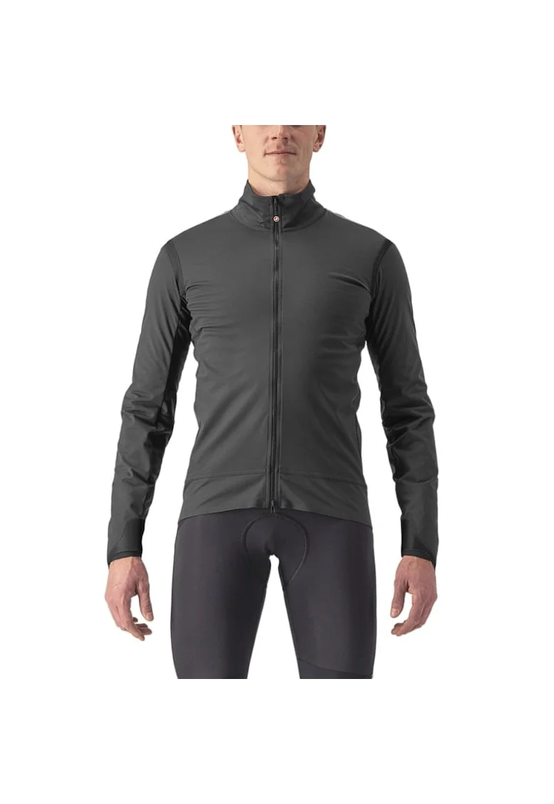 Jacheta ciclism barbati  Alpha Ultimate Insulated, impermeabila respirabila, antracit, Gri antracit